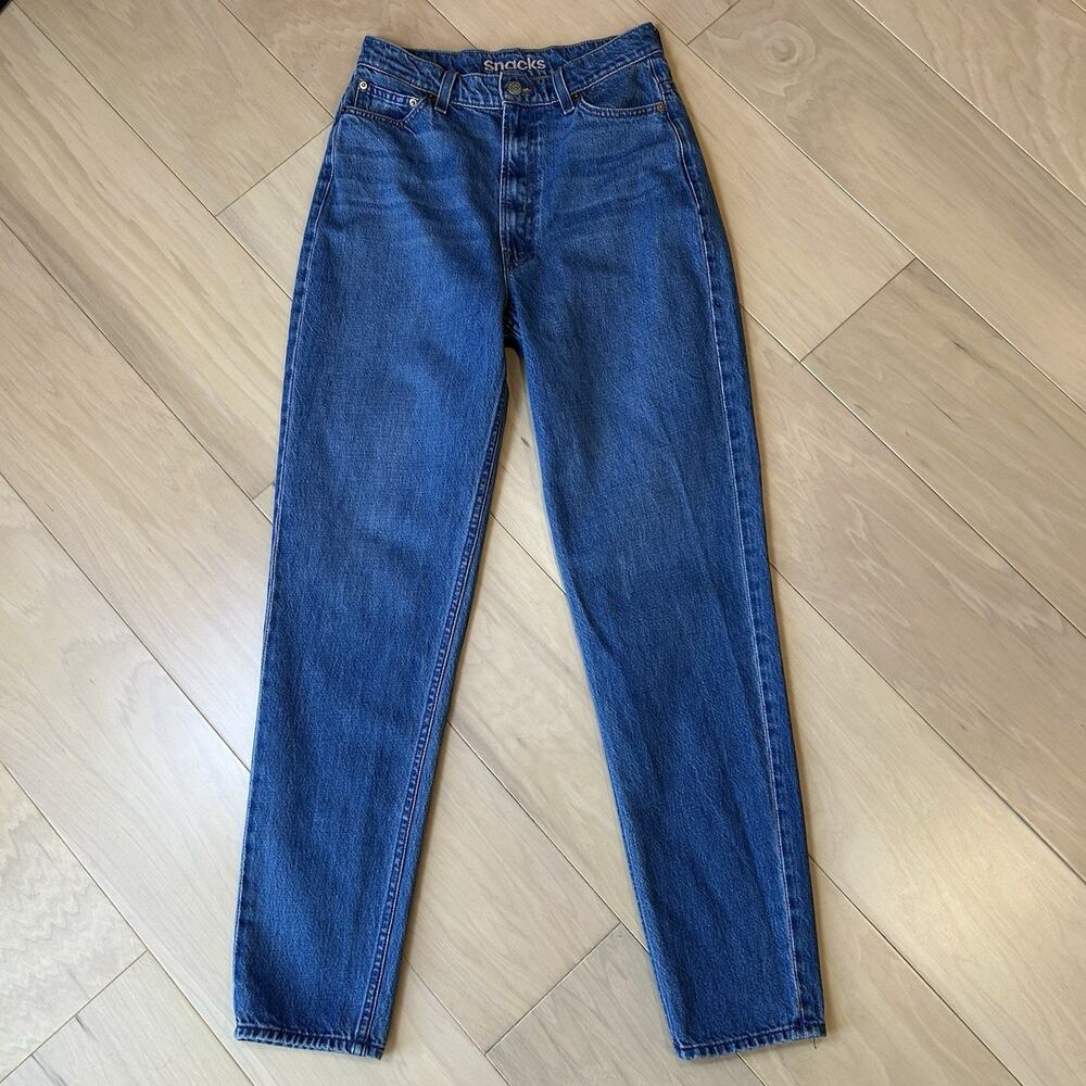 Mothe Snacks High Waisted Twizzy Skimp in Delicious Memories Jeans Women’s 27